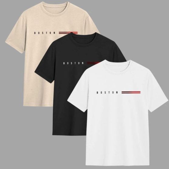 Kit 3 Camisas Boston Masculinas + Brinde | Oferta Exclusiva