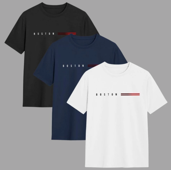 Kit 3 Camisas Boston Masculinas + Brinde | Oferta Exclusiva