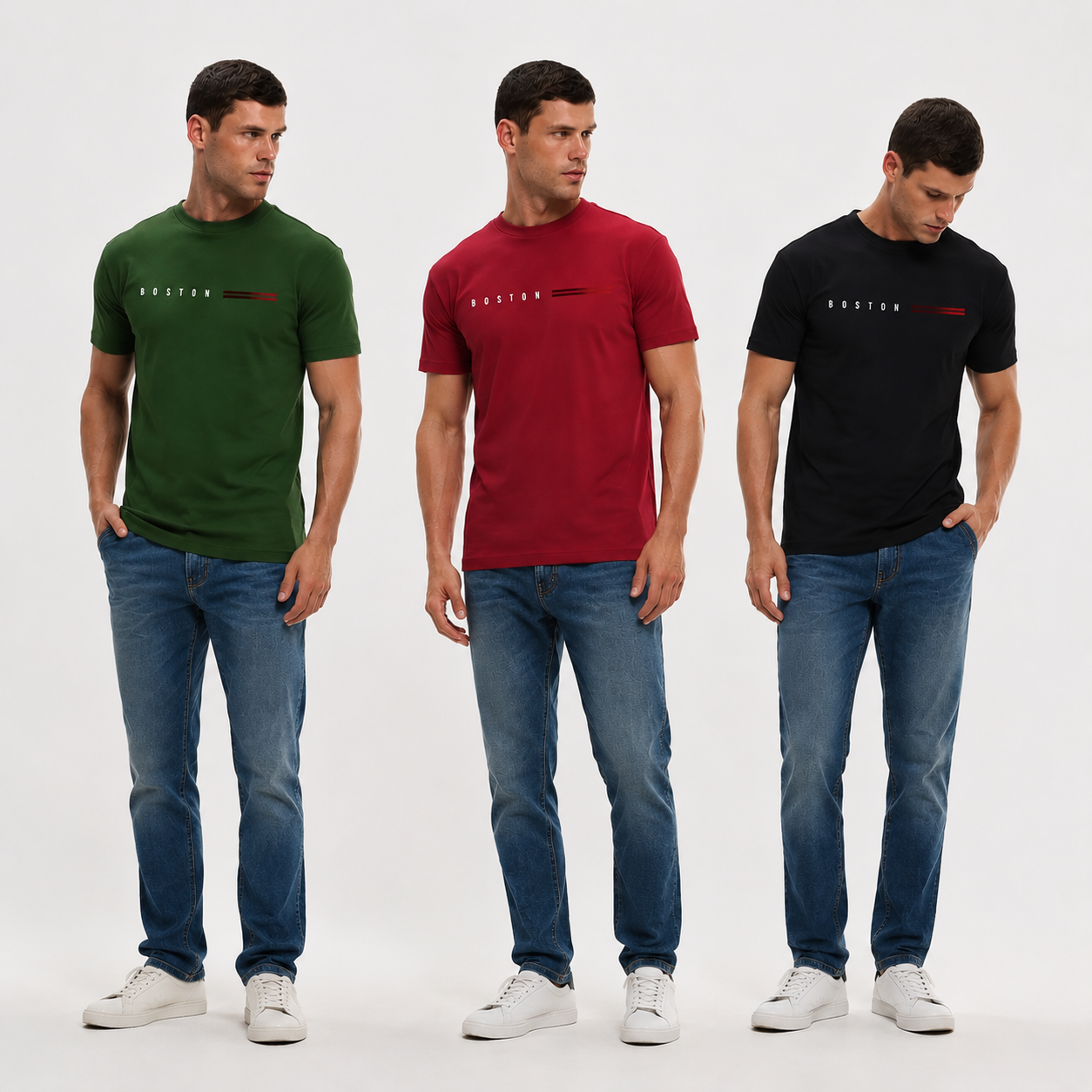 Kit 3 Camisas Boston Masculinas | Oferta Exclusiva 2026