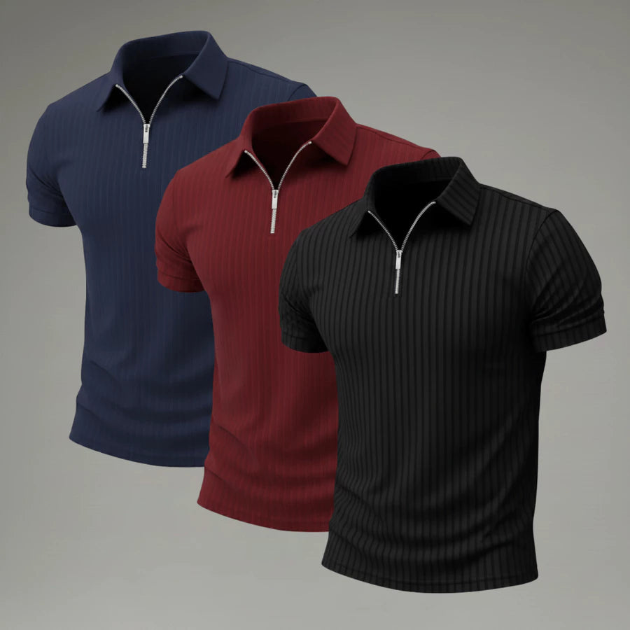 Kit 3 Camisetas Polo Ferraz  Masculinas | Edição 2026
